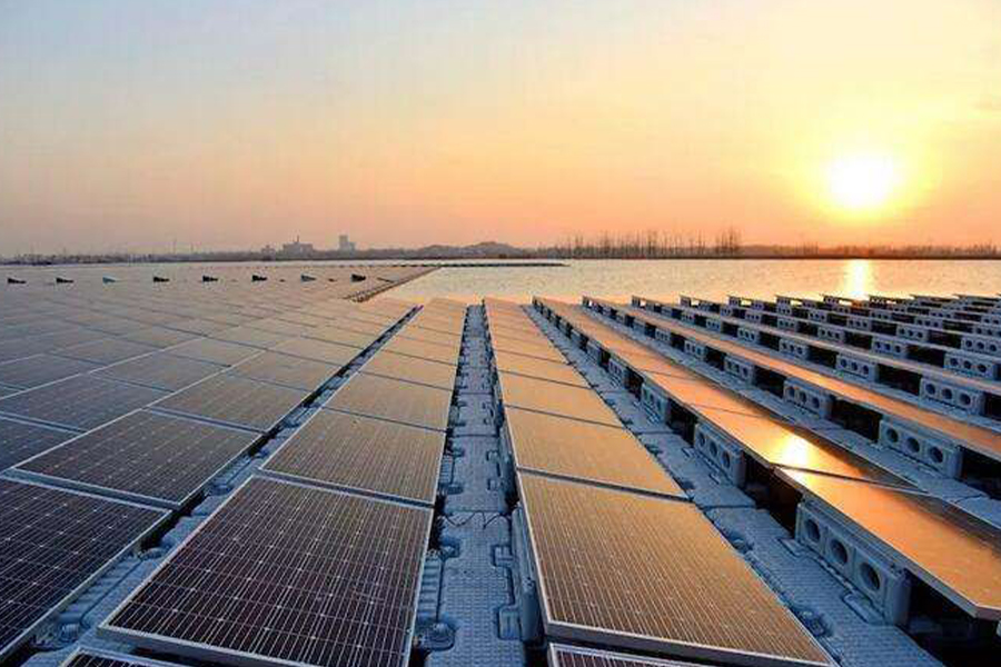 Baoying Sheyang Lake Visserij-Solar Hybride Project (Jiangsu)