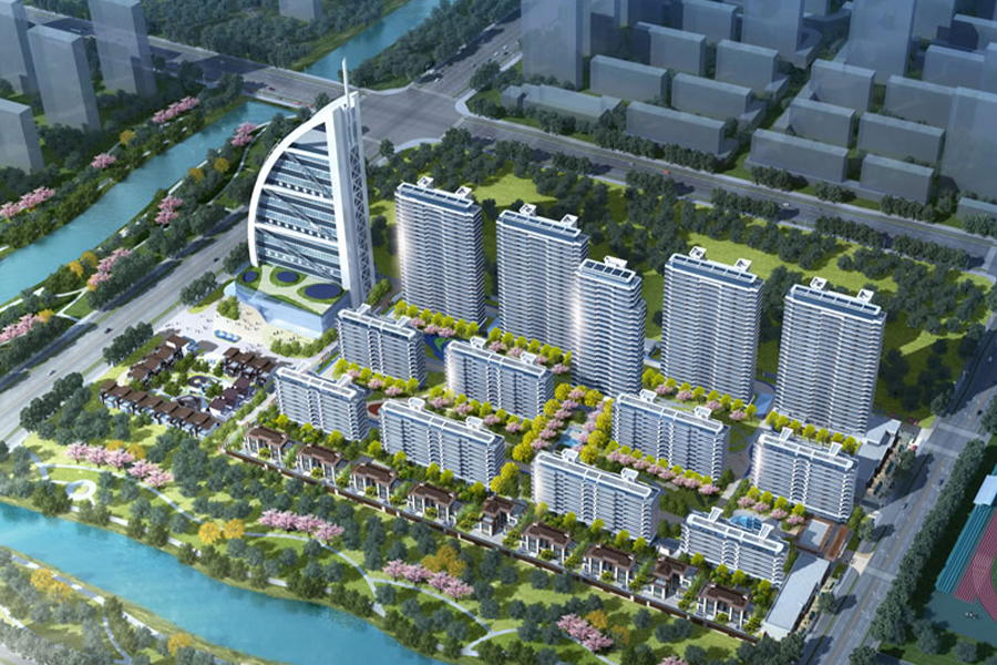Xuancheng Times World (Anhui-bouwproject)